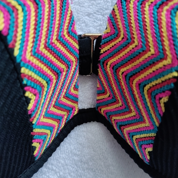 🆕Shade & Shore | Ribbed Bikini Top Size 34DD - Picture 4 of 12